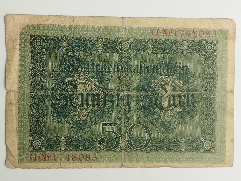 Sprzedam banknot Niemcy 50 marek 1914r.