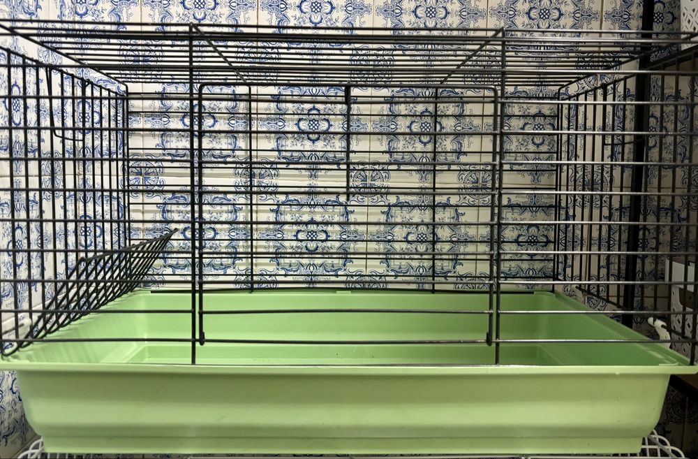 Gaiola para corlho anão ou outros pequenos roedores