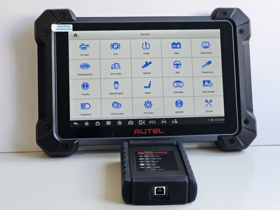 Autel MaxiCOM MK908 II ORIGINAL 
- Maquina de Diagnóstico Profissional