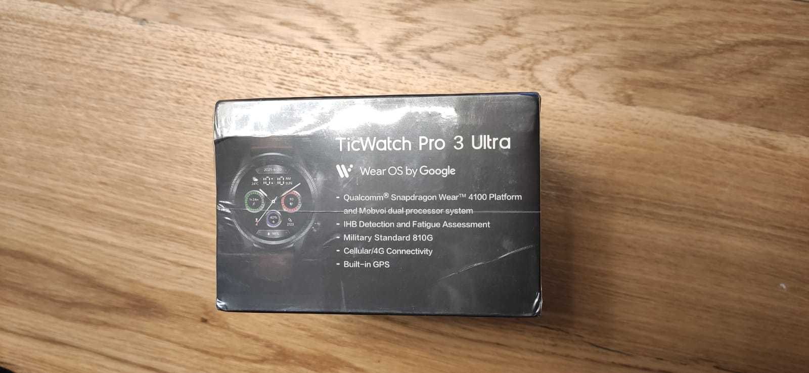 Smartwatch TICWATCH PRO 3 ULTRA LTE - nowy