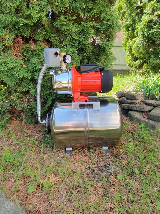 Насосная Станция 1,5 KW 24 L Нерж (ТІЛЬКИ ДОСТАВКА ПОШТОЮ)