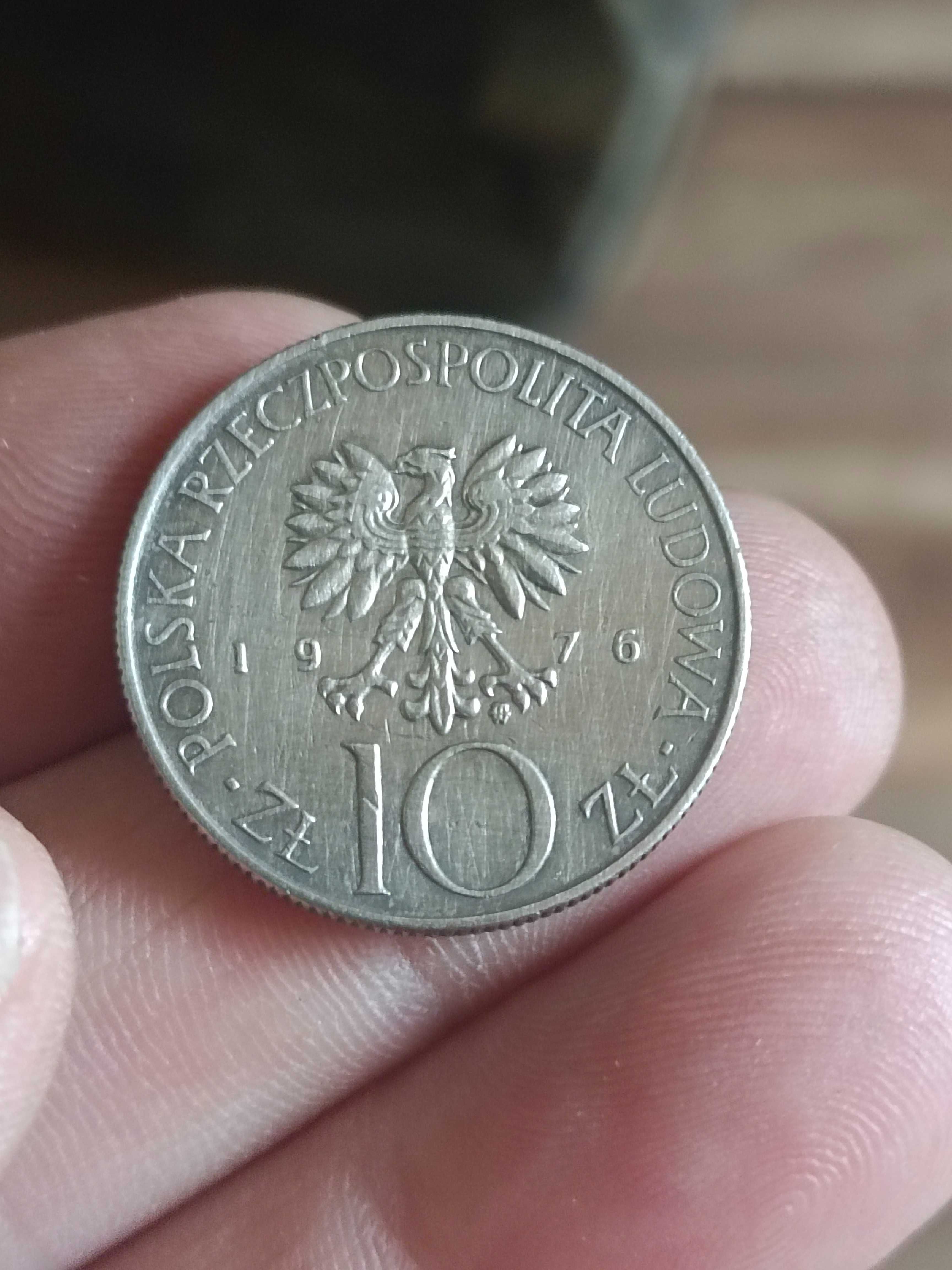 Sprzedam monete 10 zloty 1976 Adam Mickiewicz