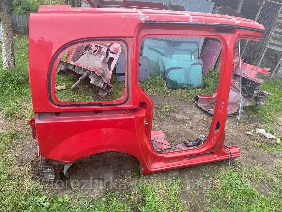 Частина кузова задня права Renault Kangoo ІІ, Задня четверть, заднє