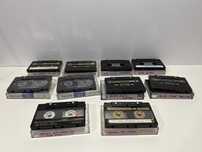 8 kaset metalowych i 2 chromowe, Maxell, TDK, Yamaha, Denon, Fuji #63