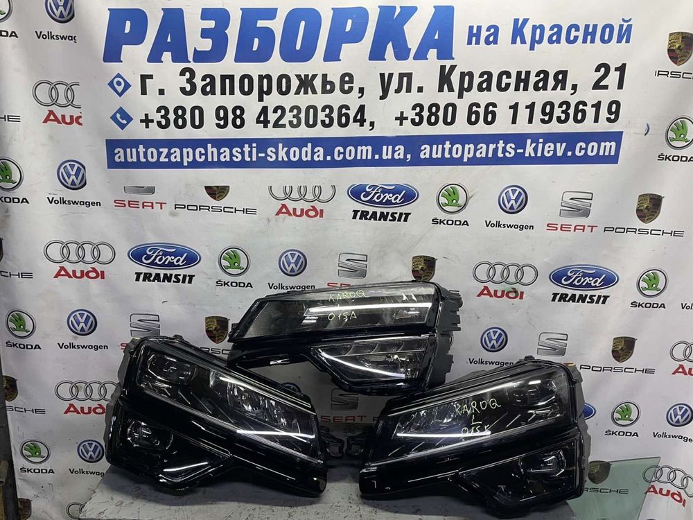 Led Фара VW Touareg 3 разборка крыло капот дверь бампер решётка арка