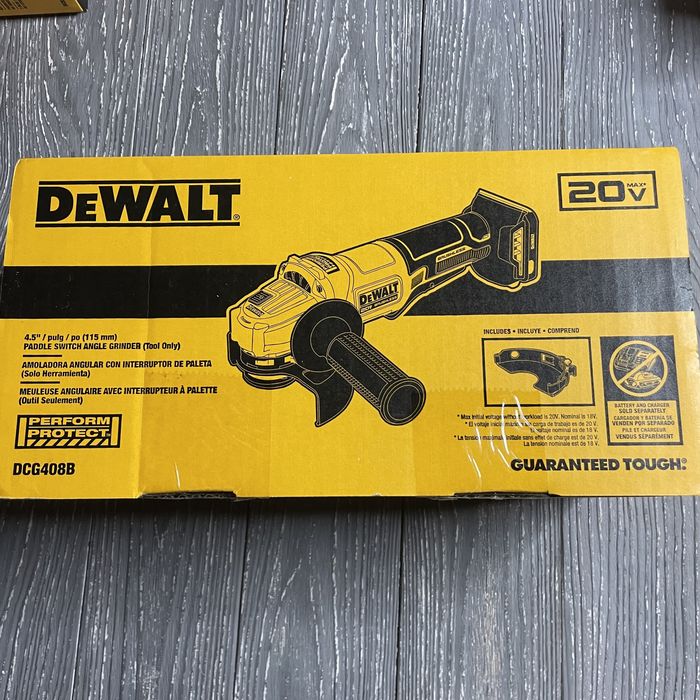 Акумуляторна болгарка DeWALT DCG408 20V MAX