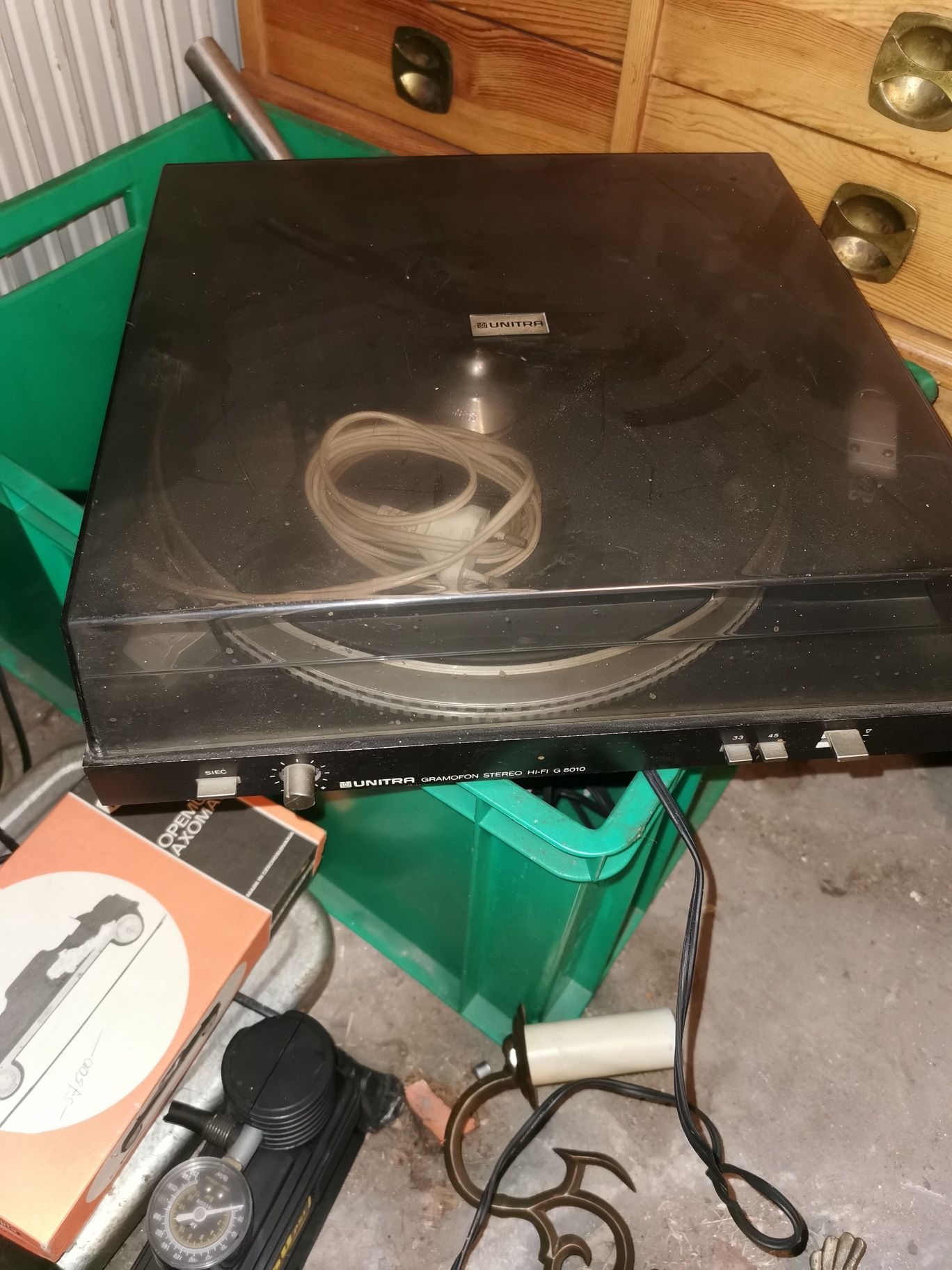 Wzmacniacz, radio, gramofon unitra t810, pw810