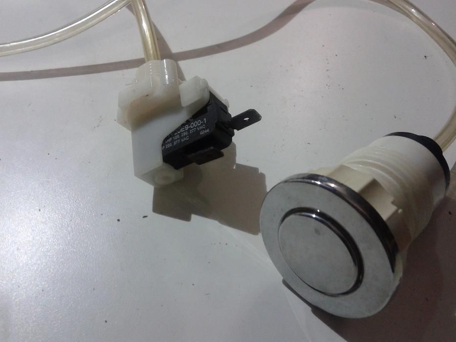 botão pneumatico com interruptor para banheira de hidromassagem