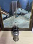 Stara lampa naftowa cynowa