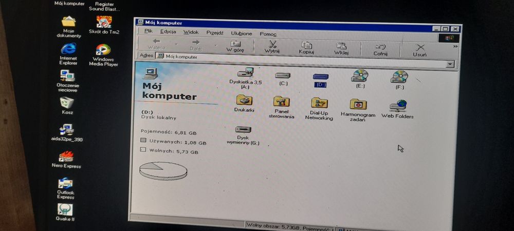 Komputer 200mmx retro