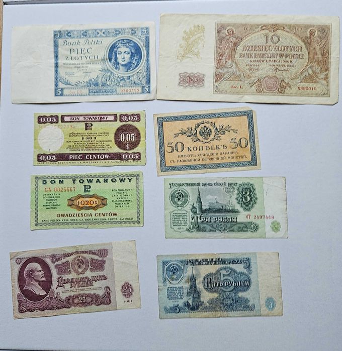 Kolekcja banknotów Polska i Świat