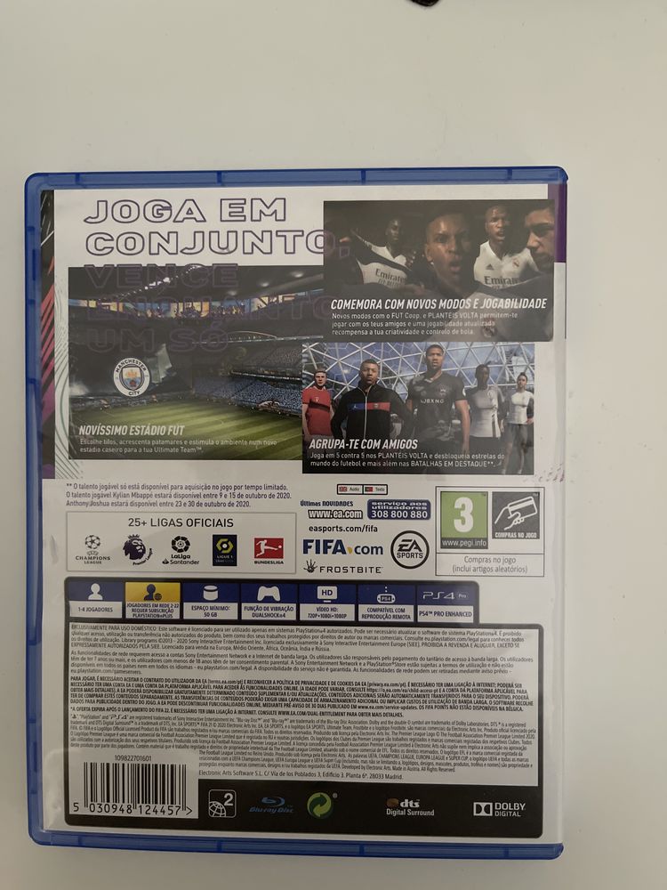 Fifa 21 para a ps4