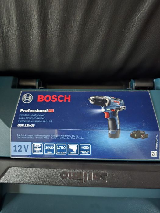 Nowa wiertarko-wkretarka Bosch GSR 12V-35 Professional 06019H8002
