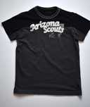 BLEND OF AMERICA T-shirt młodzieżowy męski vintage z napisem 3D S-ka