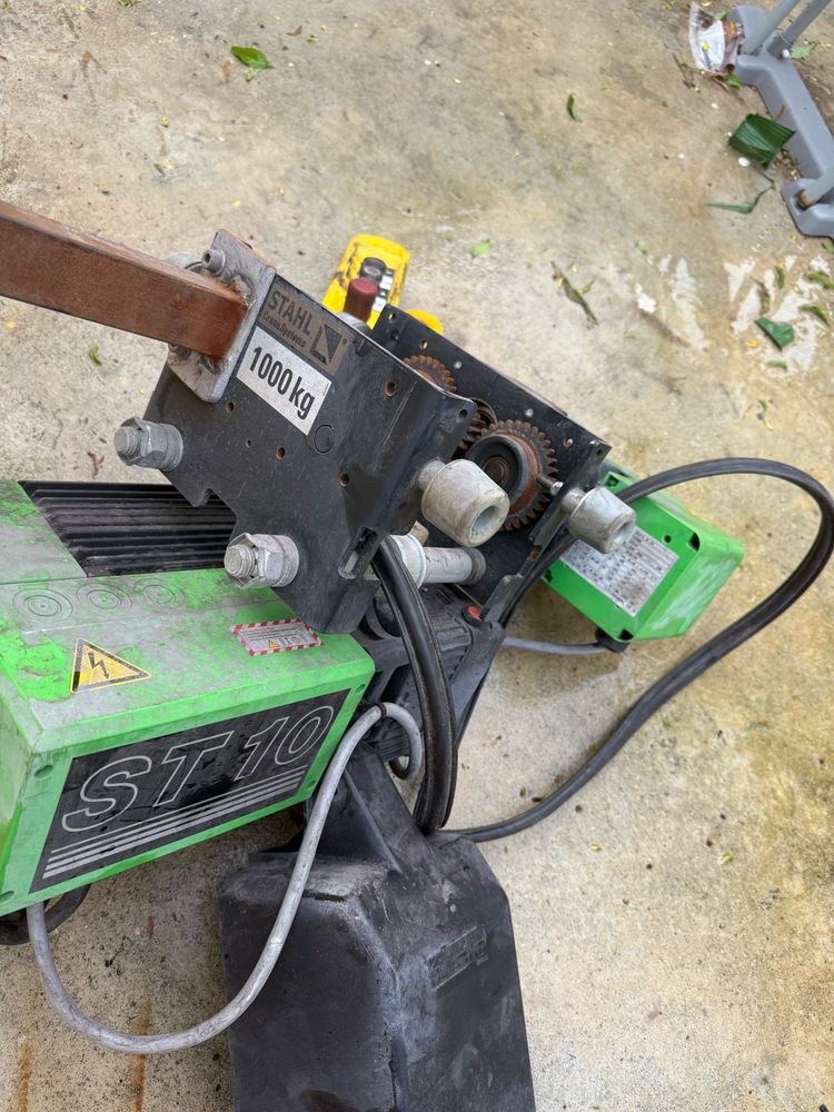 Guincho electrico para monorrail com traccao 1 ton