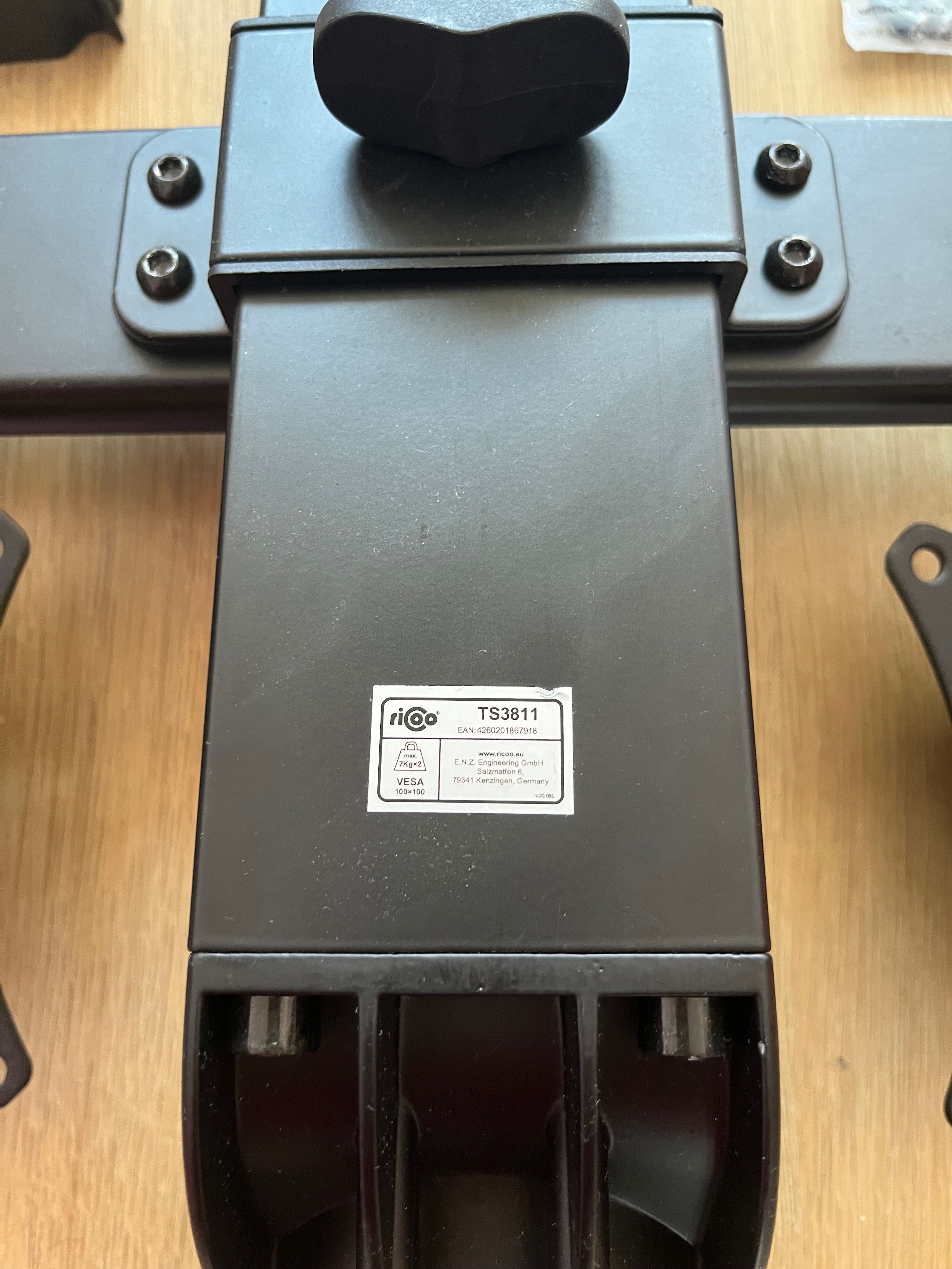 Podwójny uchwyt stojak do monitora Ricoo TS3811