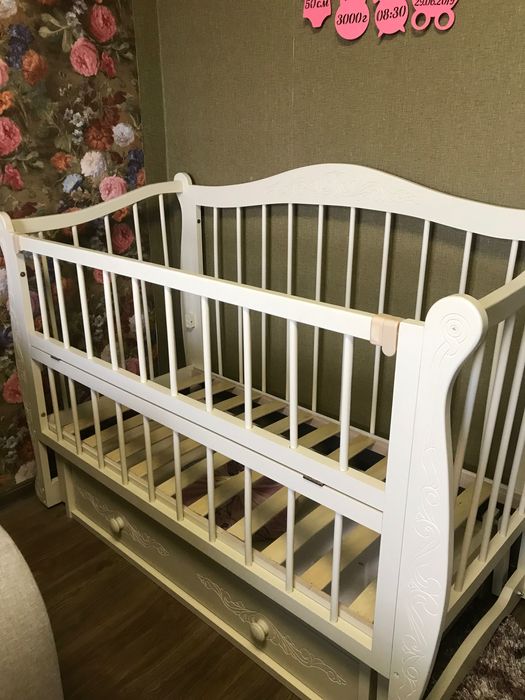 Дитяча кроватка, стан ідеальний для немовлят!