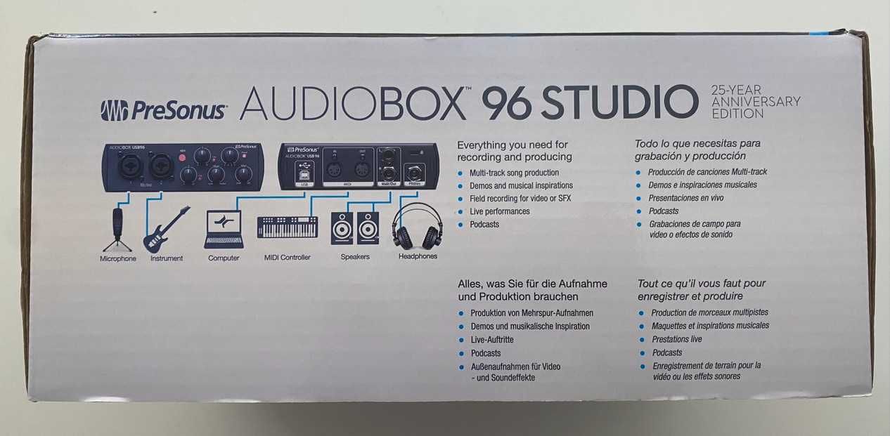 AUDIOBOX 96 studio PreSonus