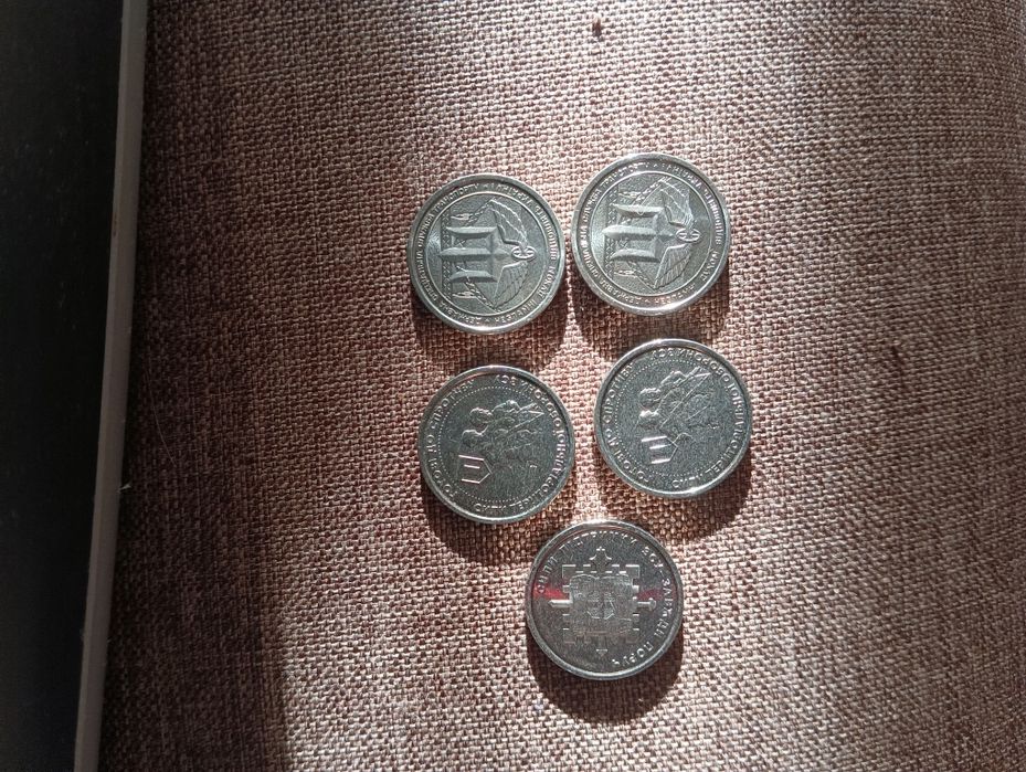 Колекція монет 5 шт