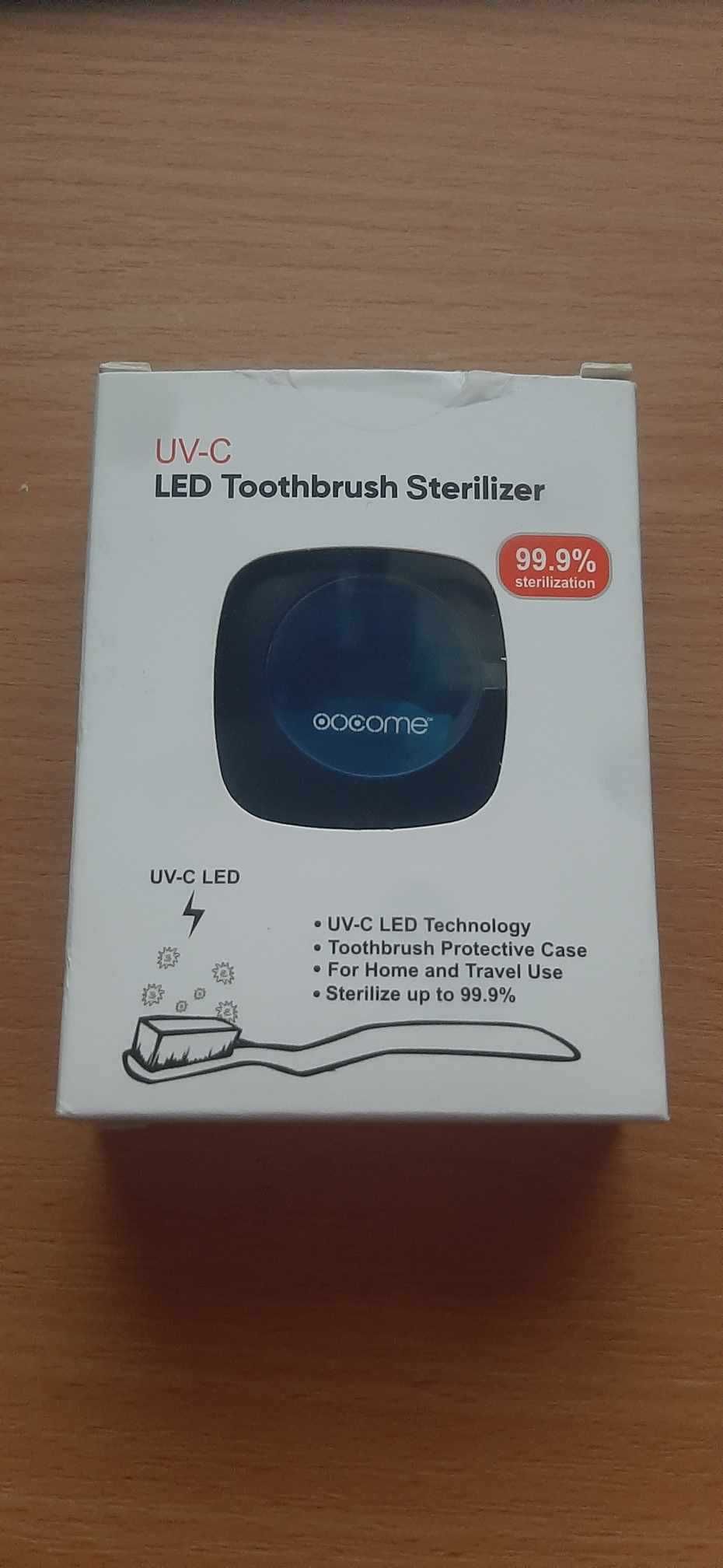 UV-C LED toothbrush sterilizer dezynfekator szczoteczek do zebow