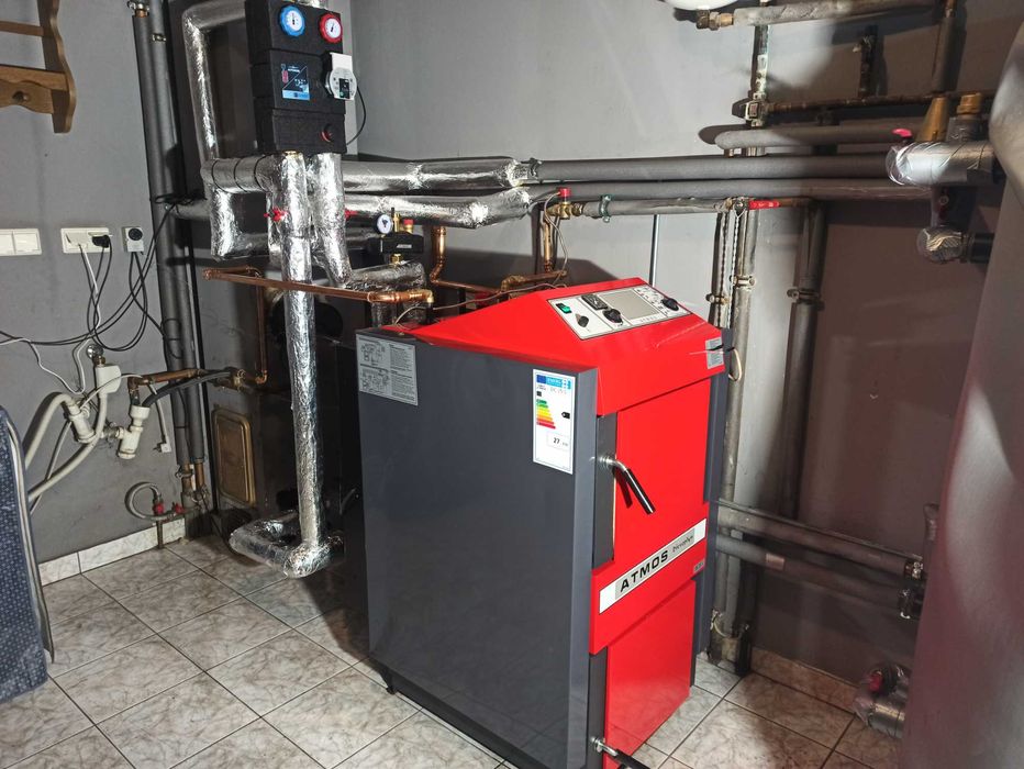 Montaż kotła na drewno zgazowane Atmos,  bufor - terminy 2025