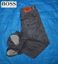 Hugo Boss HB83 EMBROIDERY Jeans Spodnie Męskie Prosty Krój 33/34