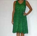 Vestido de renda novo verde