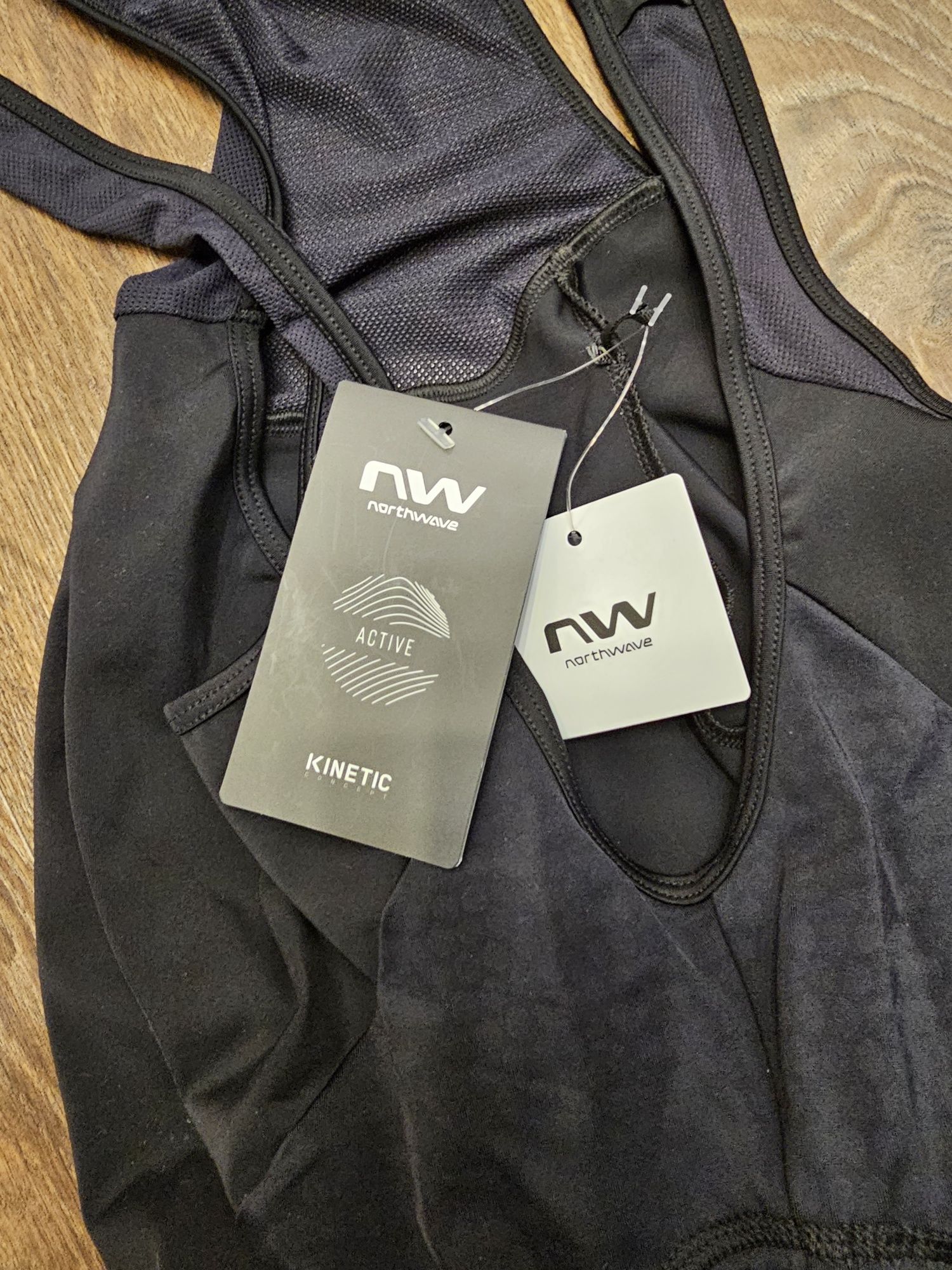 Spodenki z wkładką NORTHWAVE Active Bibshort Gel XL Nowe