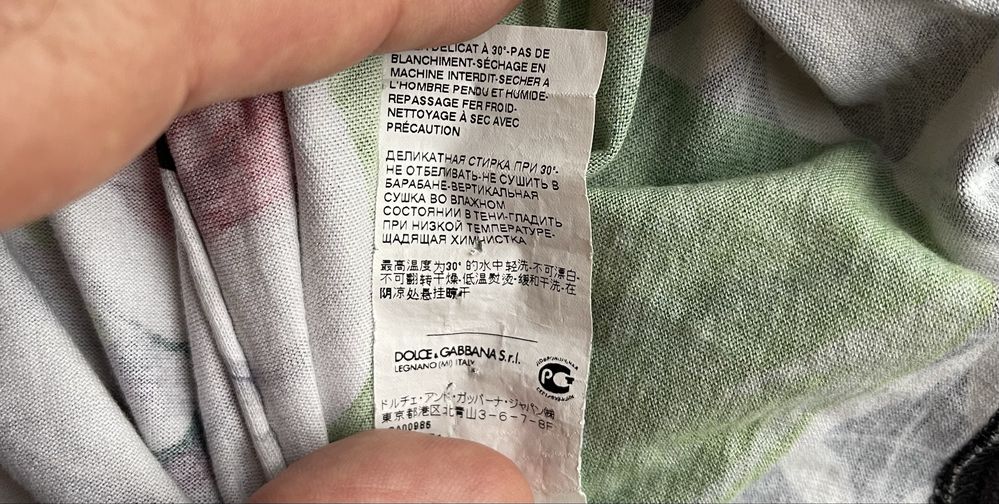 Футболка Dolce & Gabbana оригінал