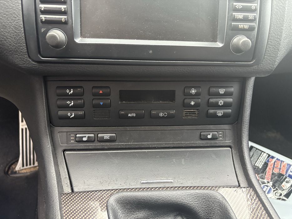 Ramka nawigacji stelaż 2 din europa bmw e46