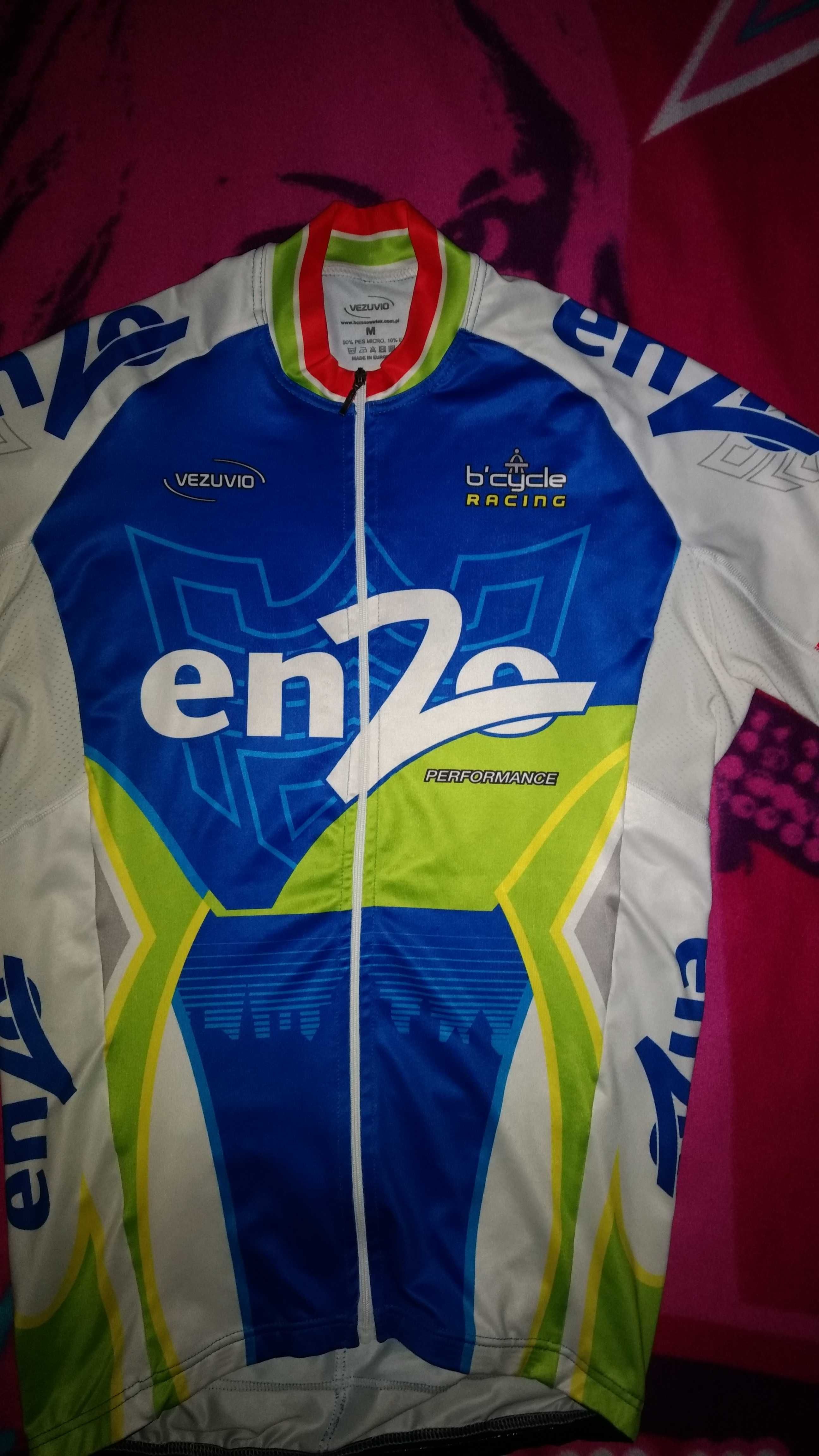 Koszulka kolarska Vezuvio Enzo Bicycle Racing M