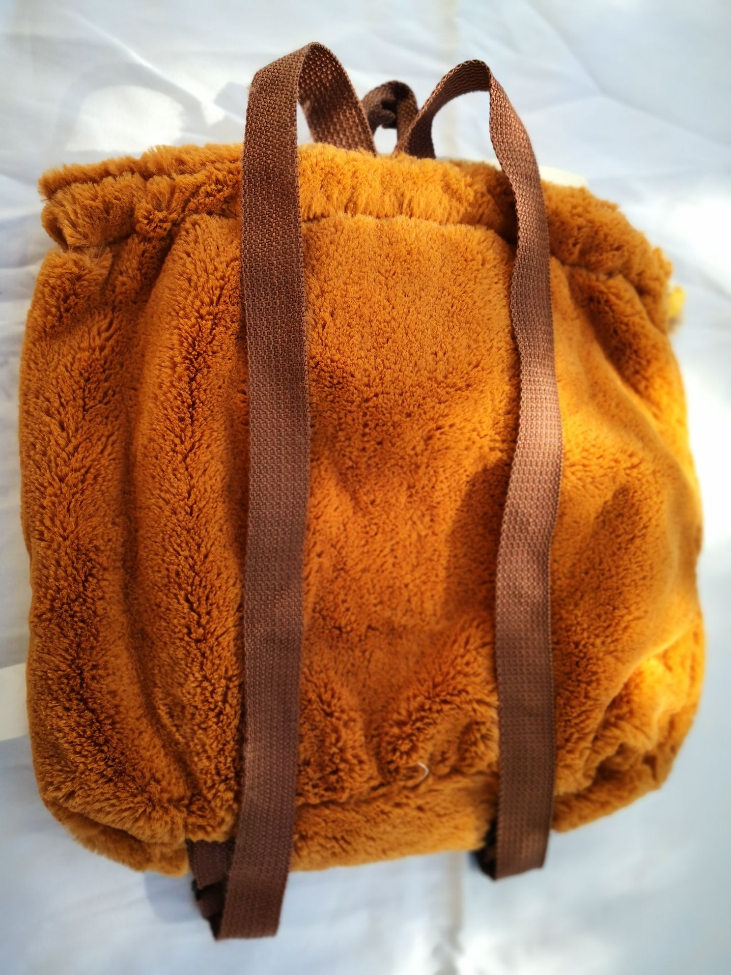 Plecak plecaczek dla dziecka piesek z kieszonką na suwak