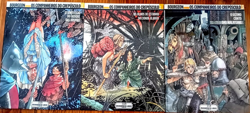 BD Companheiros do Crepúsculo, 3 vols
