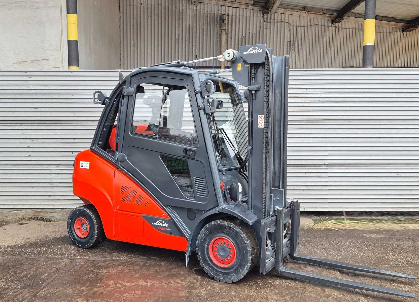 Linde H35 2018r • 3500kg • 7 tys mtg • Leasing • wózek widłowy