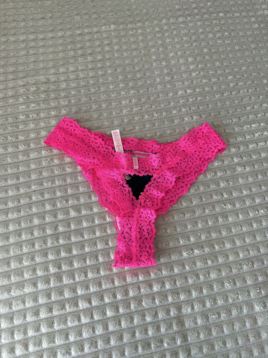 Victoria’s secret nowe rożowe stringi z metka oryginalne