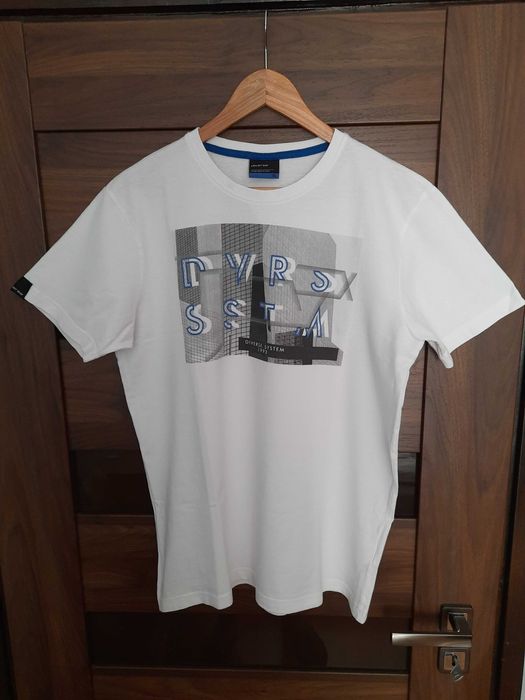 Koszulka T-Shirt Męska Diverse Atlanta Biała XL