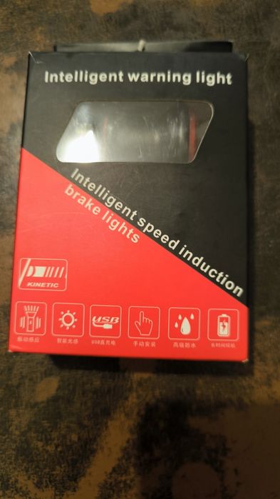 Luz travão inteligente para bicicleta