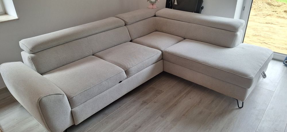 Narożnik z funkcją spania