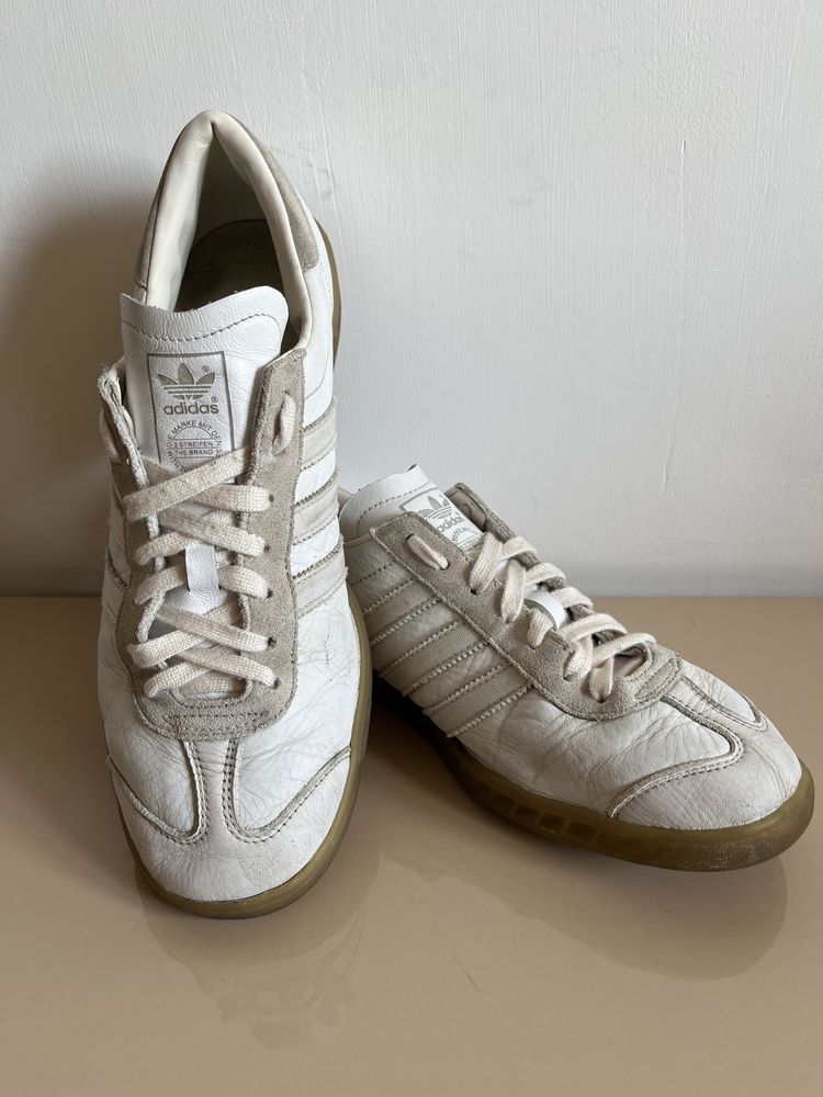 Кросовки Adidas Hamburg кожаные ( Vietnam) р.46 (11) art :S 74836