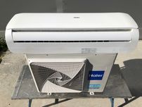 Кондиционер инвертор Haier Tibio AS18TB3HRA б/у до 55 м2 монтаж