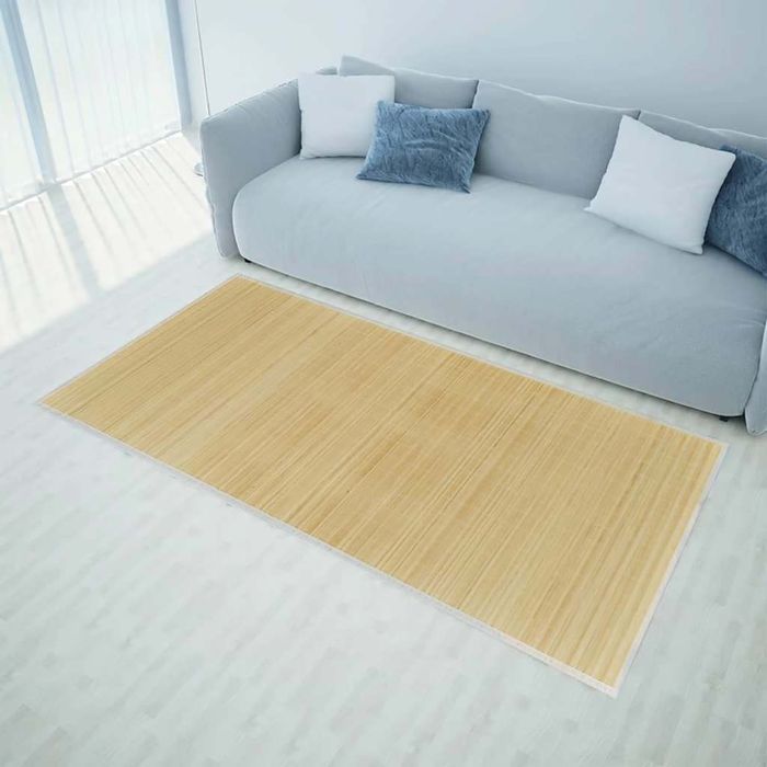 Vidaxl Mata Bambusowa Na Podłogę, 160X230 Cm, Naturalna