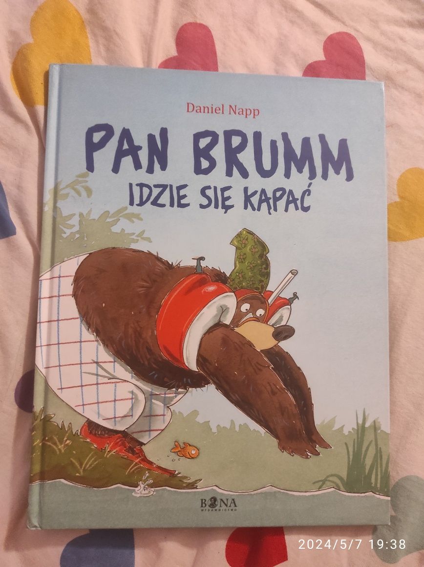 Pan brumm idzie się kąpać