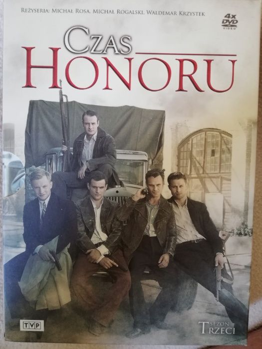 Czas honoru DVD cztery sezony w etui (z dostawą)