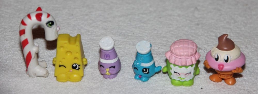 Shopkins, 6 szt figurek