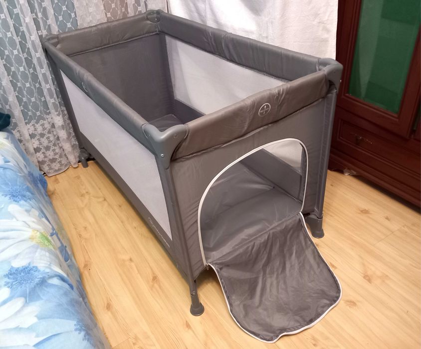 Łóżeczko turystyczne MOBY-SYSTEM Kojec dla dziecka składany 125x65x74