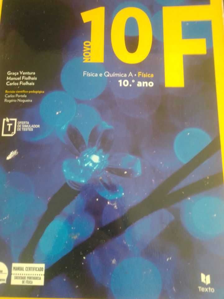 Manual de Física de 10ºAno: Novo 10 F