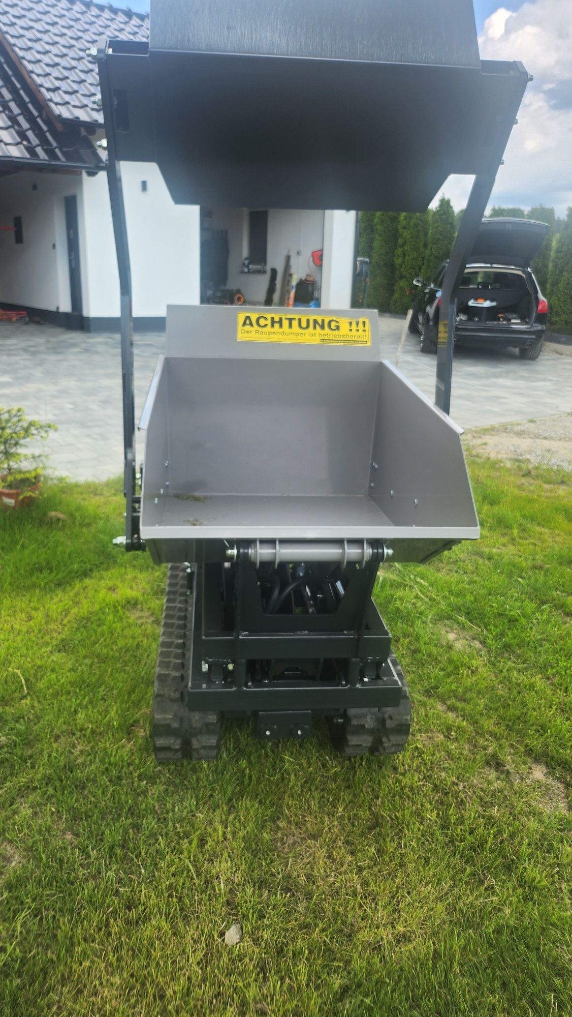 Taczka automatyczna ogrodowa