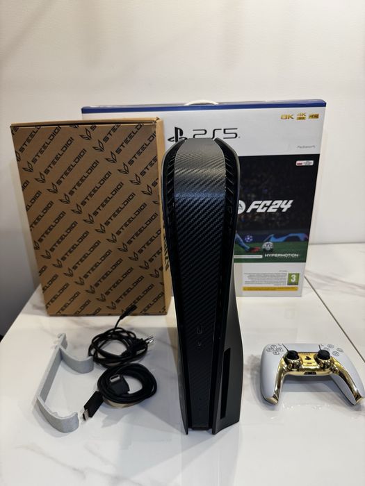 PS5 z napędem 825GB + PAD + uchwyt na pady