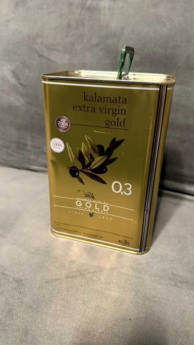 Греческое Оливковое Масло Kalamata Extra Virgin Gold Оливкова олія 3л