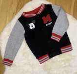 Mickey Mouse bluza baseballowka chlopieca 80